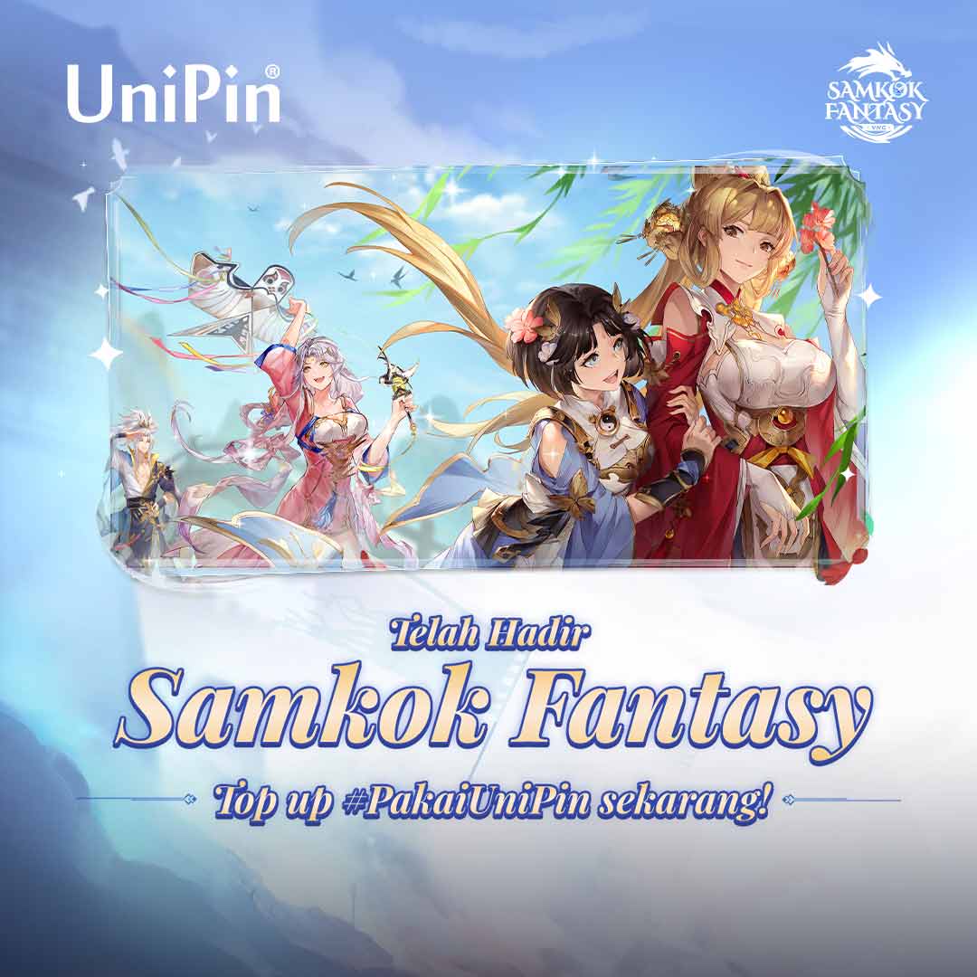 Samkok Fantasy Sudah Bisa Top Up #PakeUniPin
