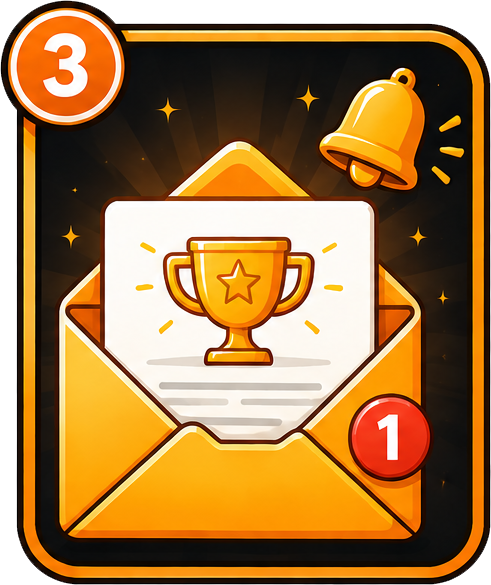 Wait for the winner announcement via email