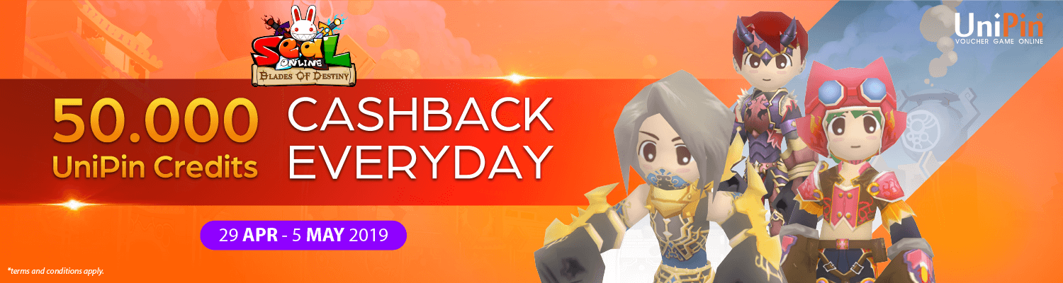 Cashback Everyday with UniPin