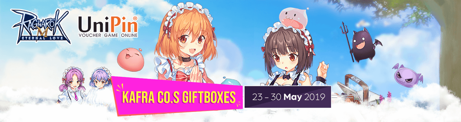 Kafra Co.’s Giftboxes Ragnarok M: Eternal Love MM