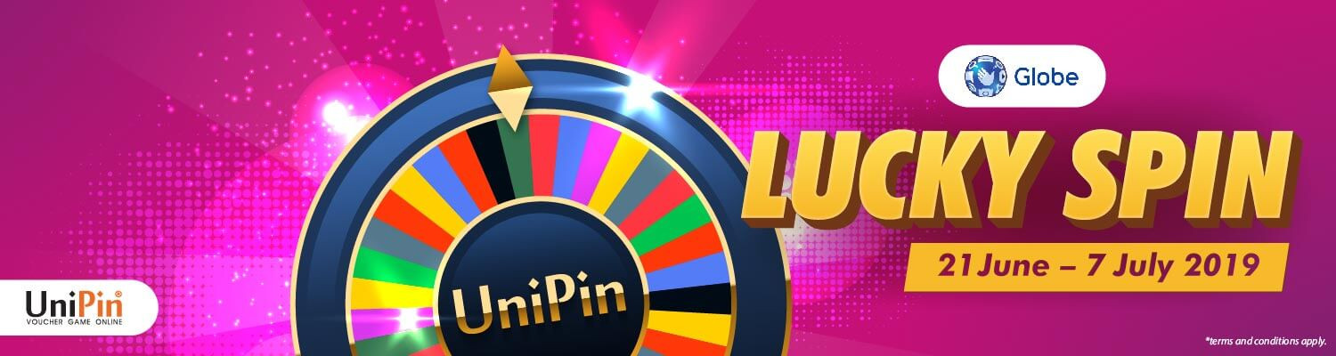Lucky Spin with Globe and UniPin
