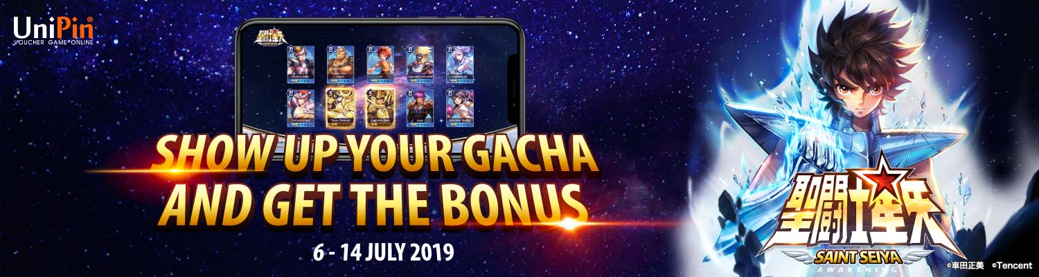 Show Up Your Gacha And Get The Bonus! (MY)