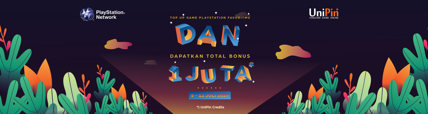 Dapatkan game favoritmu dan Dapatkan Bonus total 1.000.000 UC