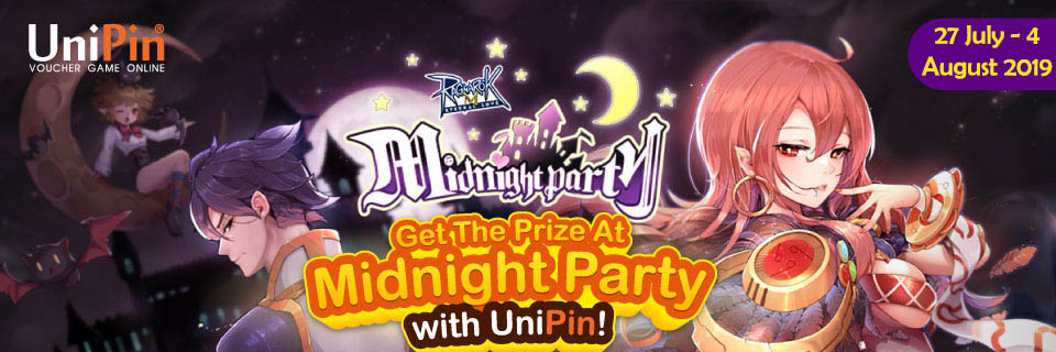 Get The Prize at Midnight Party with UniPin - PH