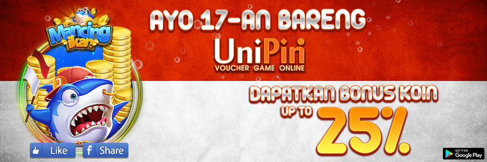 17an Bareng UniPin dan Mancing Ikan