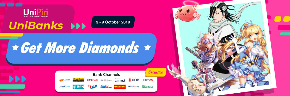 UniBanks – Get More Diamonds with UniPin