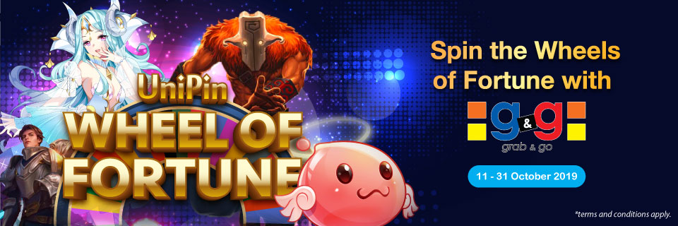 Let’s Spin The Wheels  and Get Fortune with G&G Convenience Store!