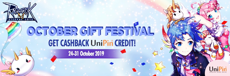 OCTOBER GIFT FESTIVAL WITH RAGNAROK M: ETERNAL LOVE!