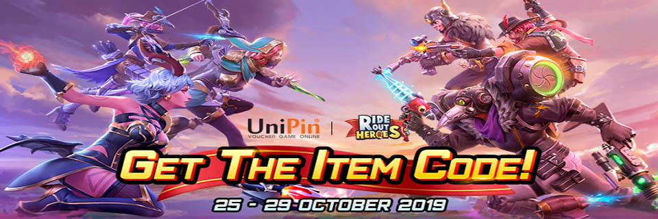 Now You Can Buy Diamonds Ride Out Heroes at UniPin and Get Exclusive Item! (MM)