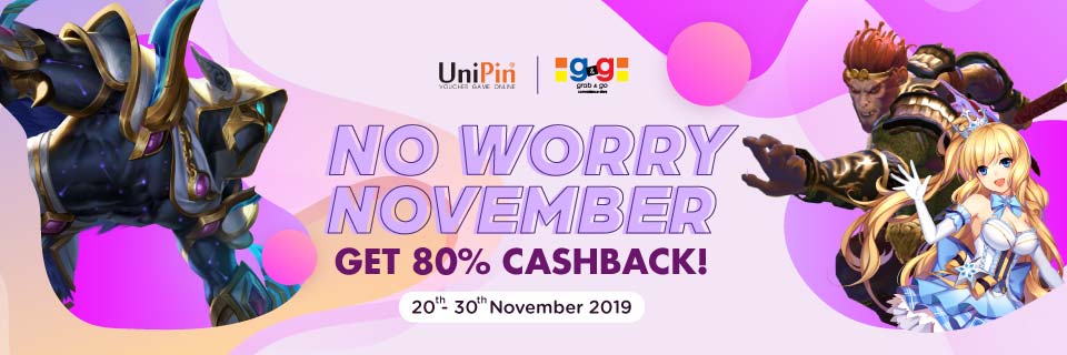 No Worry November! Get Cashback 80% at G&G Convenience Store!