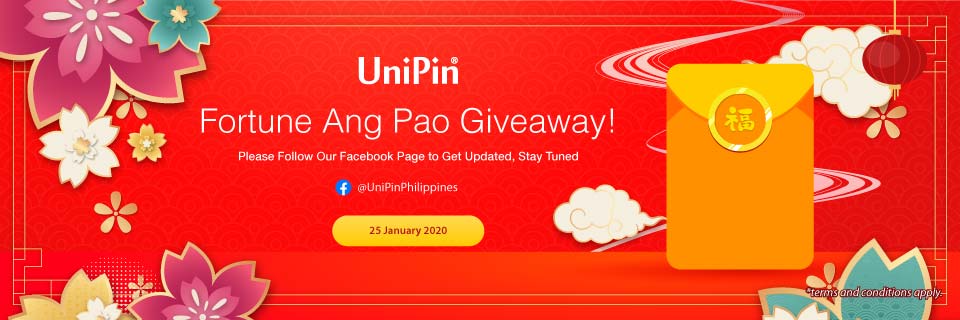 UniPin Fortune Ang Pao Giveaway! (PH)