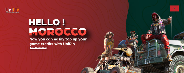Hello Morocco!! Now You Can Easily Top Up Your Game Credits with UniPin!