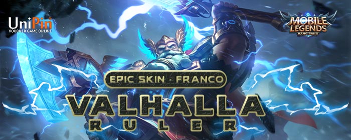 สกินระดับ Epic ของ Franco "Valhalla Ruler" พร้อมให้เป็นเจ้าของแล้ว!