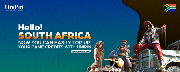 Sanibonani, South Africa! Now You Can Easily Top Up Your Game Credits with UniPin