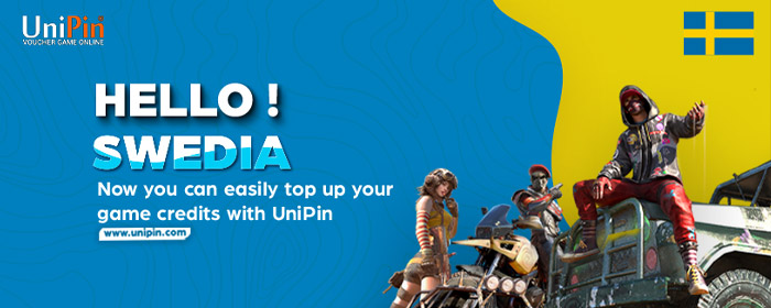 Hej, Sweden! Now You Can Easily Top Up Your Game Credits with UniPin