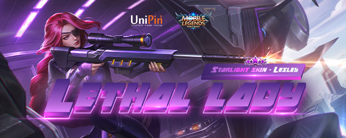 The New Starlight Skin Lesley “Lethal Lady” is coming! (MY)