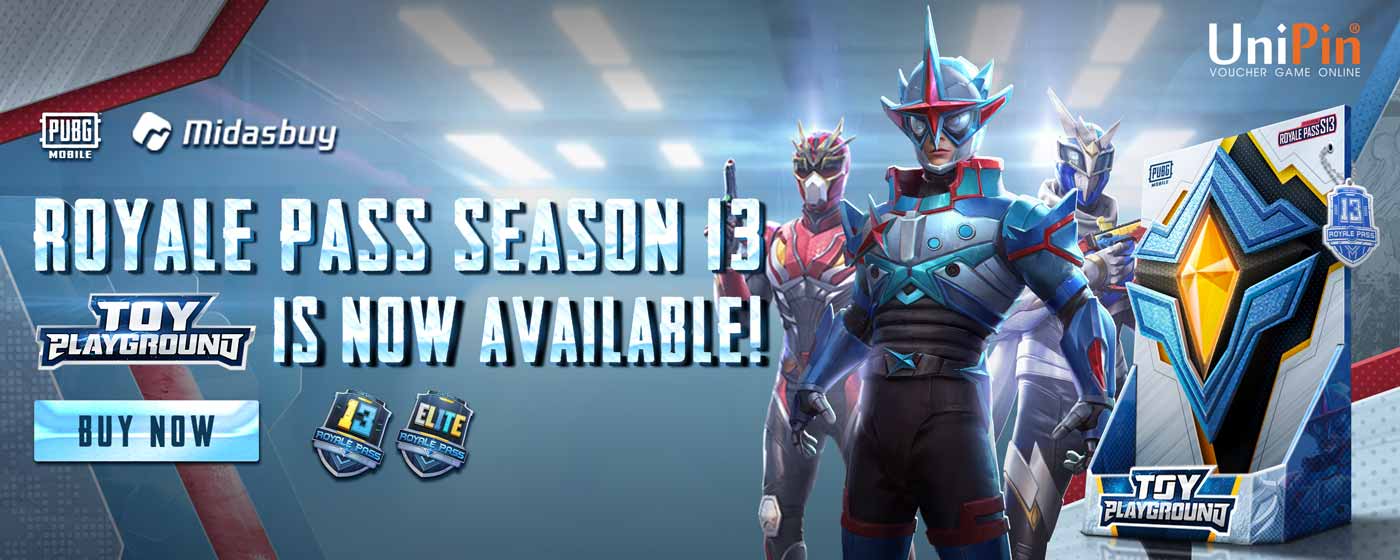 Elite Royale Pass S13 – Toy Playground is Available Now!