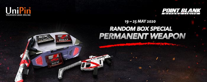Bikin seru War Point Blank kamu dengan Random Box Permanen