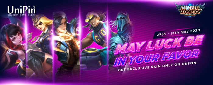 May Luck Be In Your Favor – Get Exclusive Skin on UniPin
