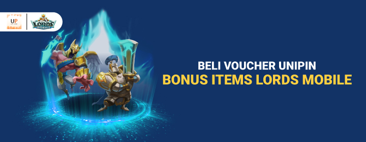 Dapatkan In-Game Item code untuk Lords Mobile dari Shopee dan UniPin