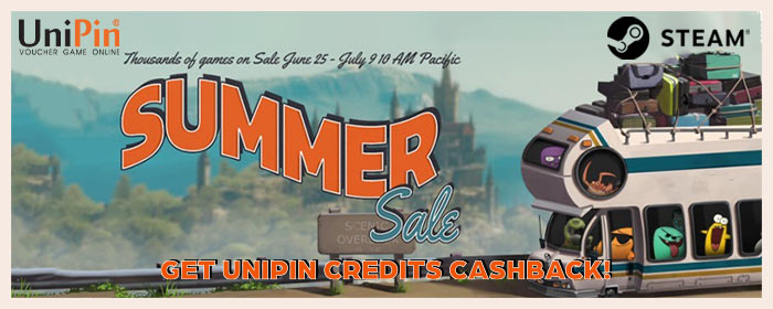 Steam Summer Sale-Get BONUS UniPin Credits (UC)! (PH)
