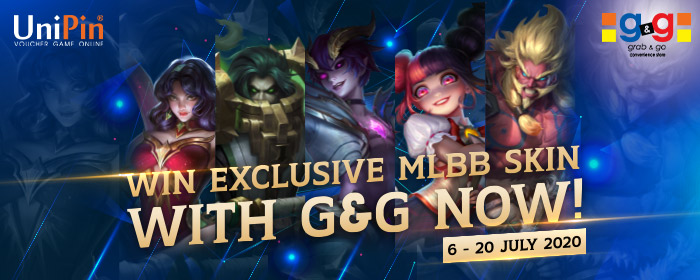 UniPin x G&G - Win Exclusive MLBB Skin with G&G Now!