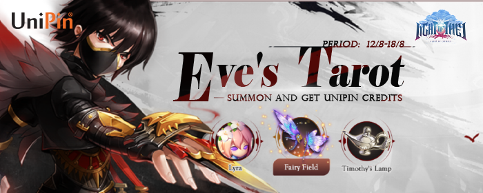 August Eve’s Tarot, bagi-bagi UniPin Credits total 1,5 juta!