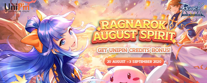 Ragnarok August Spirit – Get UniPin Credits Bonus!