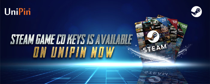 Steam Game CD Keys is Available on UniPin now! (PH)