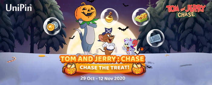 Tom and Jerry: Chase the Treat Event - Cashback & Free Item Codes! (MY)