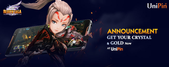 ⚔️🔥Heaven Saga is on UniPin now! (MY)