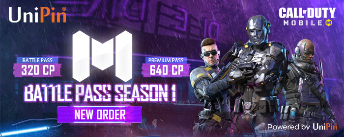 Battle Pass Season 1: New Order - Bergabunglah dalam era Baru!