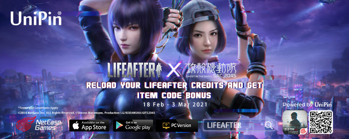 LifeAfter x Ghost in the Shell Crossover! (MY)