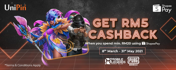 Instant RM5 Cashback! (MY)