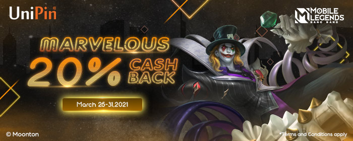 ✨MARVELOUS 20% CASHBACK! ✨ (MY)