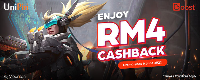RM4 Boost Cashback for First-Time Users!