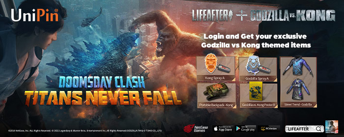 LifeAfter x Godzilla vs Kong Crossover! (MY)