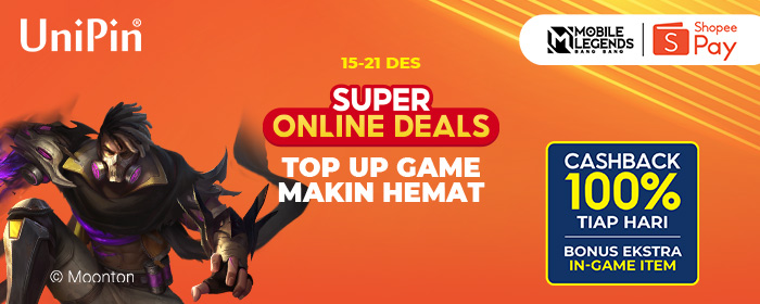 Super Online Deals Akhir Tahun Bareng UniPin!