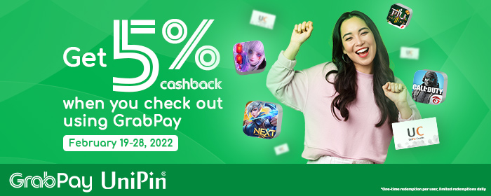 5% Cashback with GrabPay (PH)