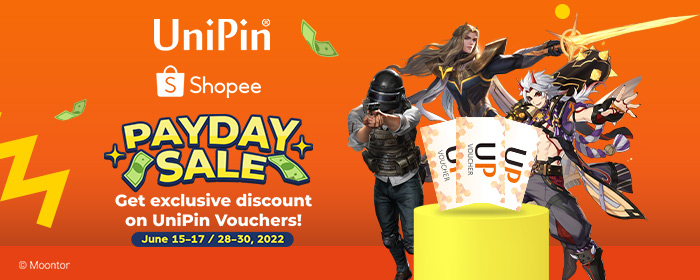 UniPin - June Shopee PayDay Sale (PH)