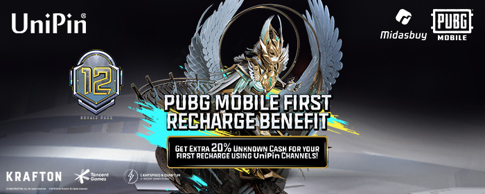 [PUBGM] First Recharge Bonus is Available! Get Yours Now!