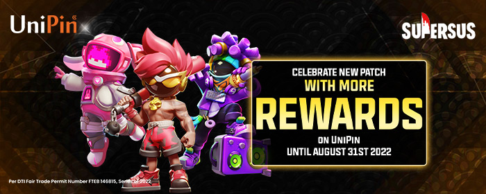 Celebrate Super SUS Aug New Patch with UniPin for More Rewards! (PH)