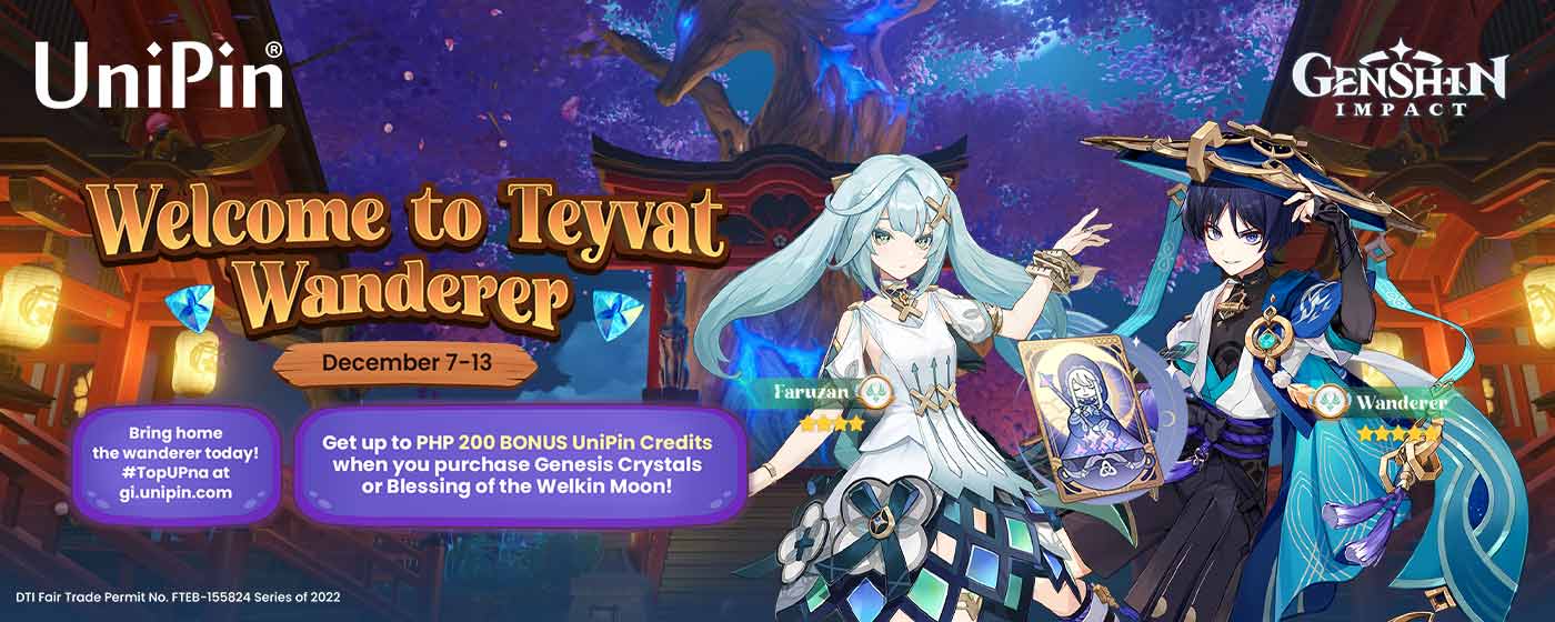 Welcome Back to Teyvat: Wanderer (PH)
