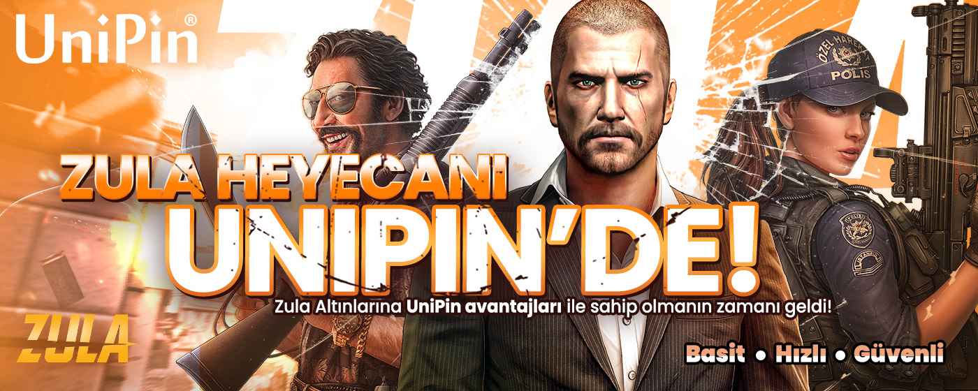 Zula heyecanını UniPin'de yaşa!