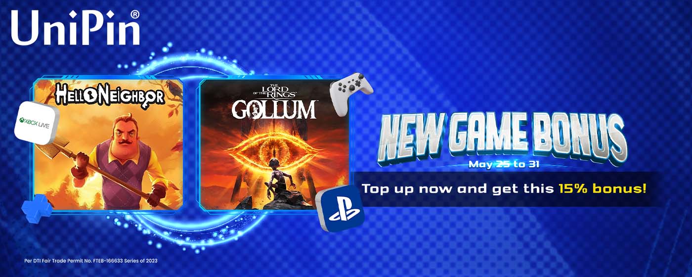 UniPin - New Game Bonus (PH)