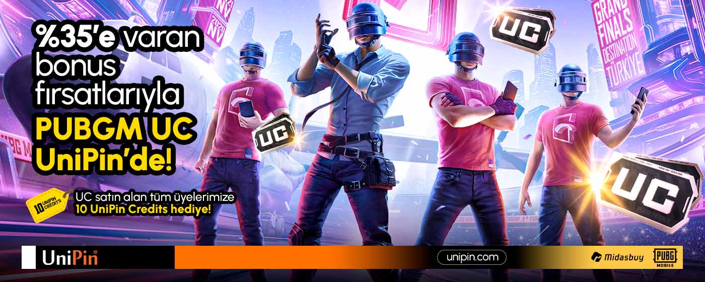 UniPin x PUBGM İş Birliği ile Yeni Yıl Fırsatlarına Hazırlanın!