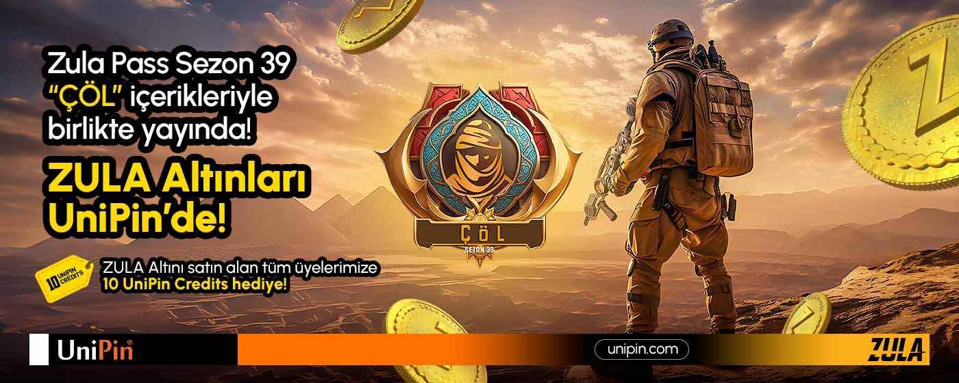 UniPin x ZULA İş Birliği ile Yeni Yıl Heyecanını Bizimle Yaşayın!