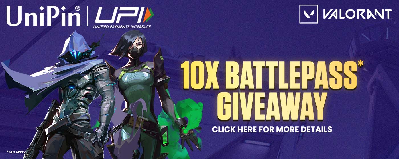 UniPin - Biggest Valorant Giveaway by UniPin