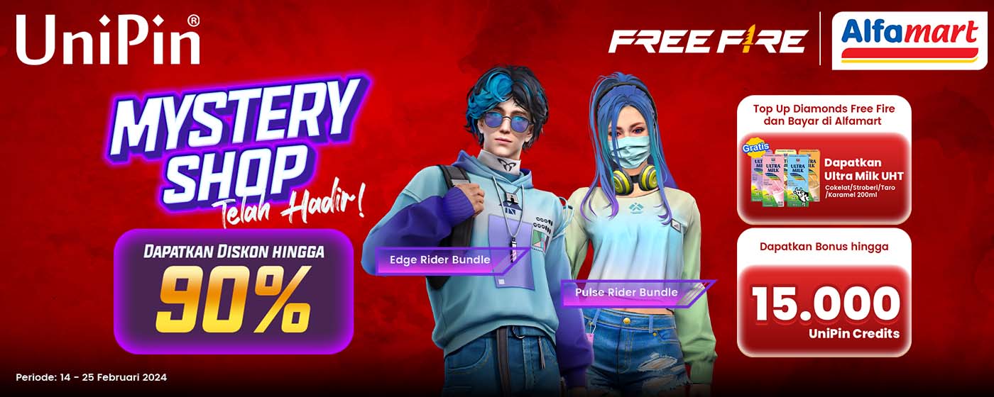 UniPin - Top Up Diamonds FF di UniPin dan Bayar di Alfamart, Gratis ...