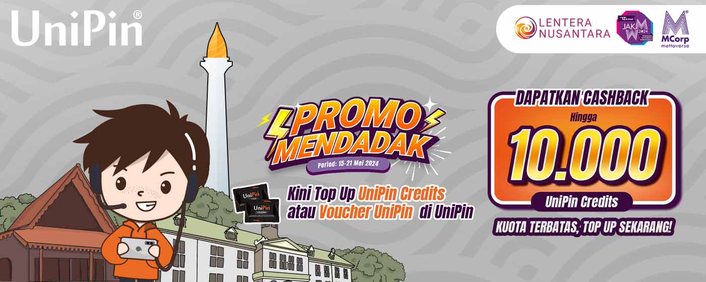 UniPin - Jajan Lebih Hemat bareng UniPin – Top Up UniPin Credits atau ...